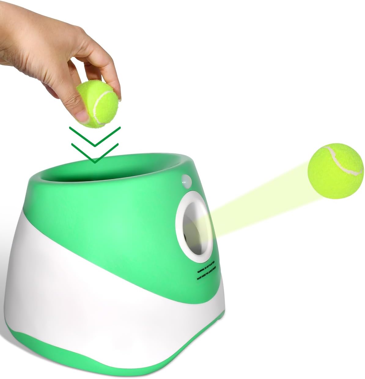 Tennis Balls for Dogs, 2-Inch Size, Compatible with Most Automatic Ball Launchers idea for Small Dogs(12 Balls only)