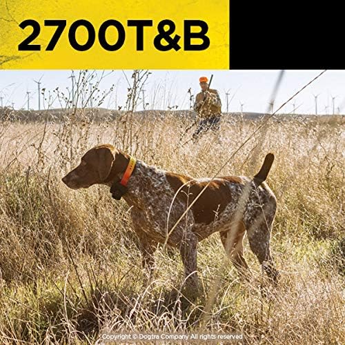 Dogtra 2700 T&B 1-Dog Remote Training and Beeper Collar - 1 Mile Range, Fully Waterproof, Rechargeable, Static, Vibration - Includes PetsTEK Dog Training Clicker