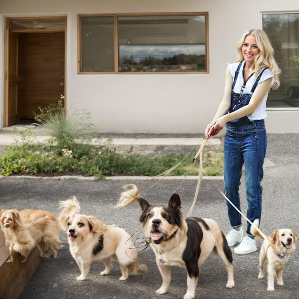 Dog Whistle to Stop Barking Neighbors Dog Adjustable Ultrasonic Silent Dog Whistle, Professional Recall Dog Training Whistleswith Lanyard ,2 Pack Dog Whistle.