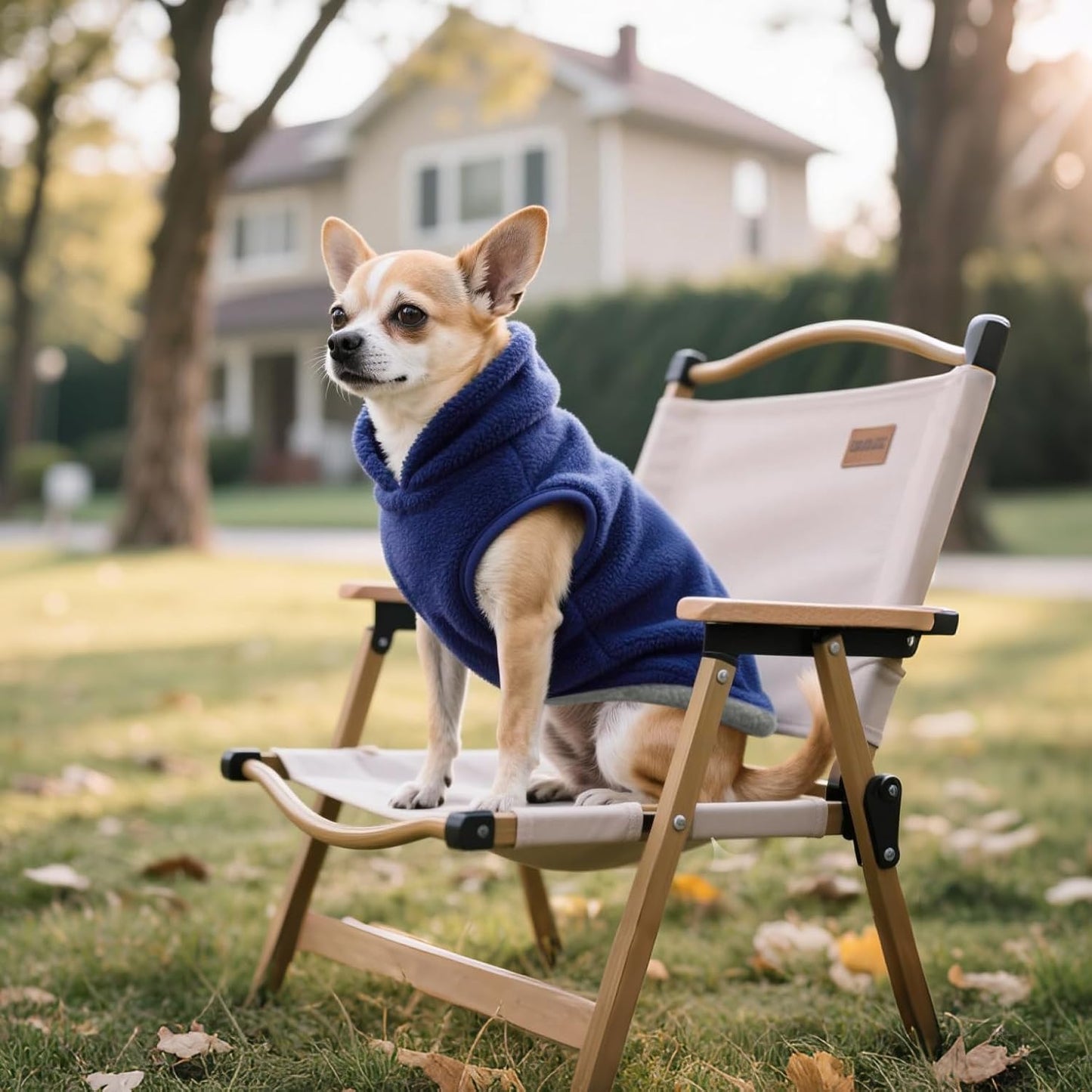 Idepet 2 Pack Dog Fleece Vest Sweater Warm Pullover Jacket with D-Ring Leash Reflective Winter Coat Hoodie for French Bulldog Pug Chihuahuas Yorkies Dachshunds(Black&Blue,XX-Large-French Bulldog)