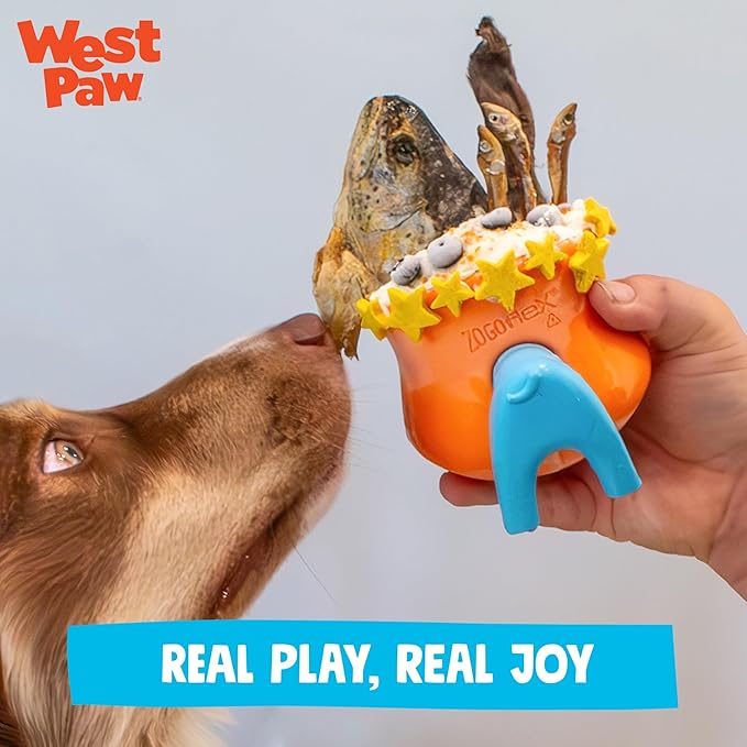 WEST PAW Toppl Stopper Durable Freezer Insert Accessory for Dog Treat Toy- Secure Leak Proof Design for Mess Free Prep of Frozen Fillings and Easy Clean Up - Clover Green