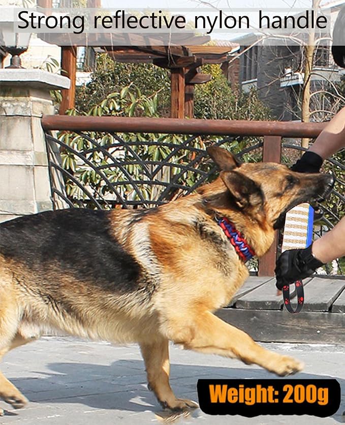 Clysoru Dog Tug Toy Dog Tough Jute Bite Pillow Lasting Training Equipment Puppy to Large Dogs Interactive Toy for Large Dogs and Small Dogs