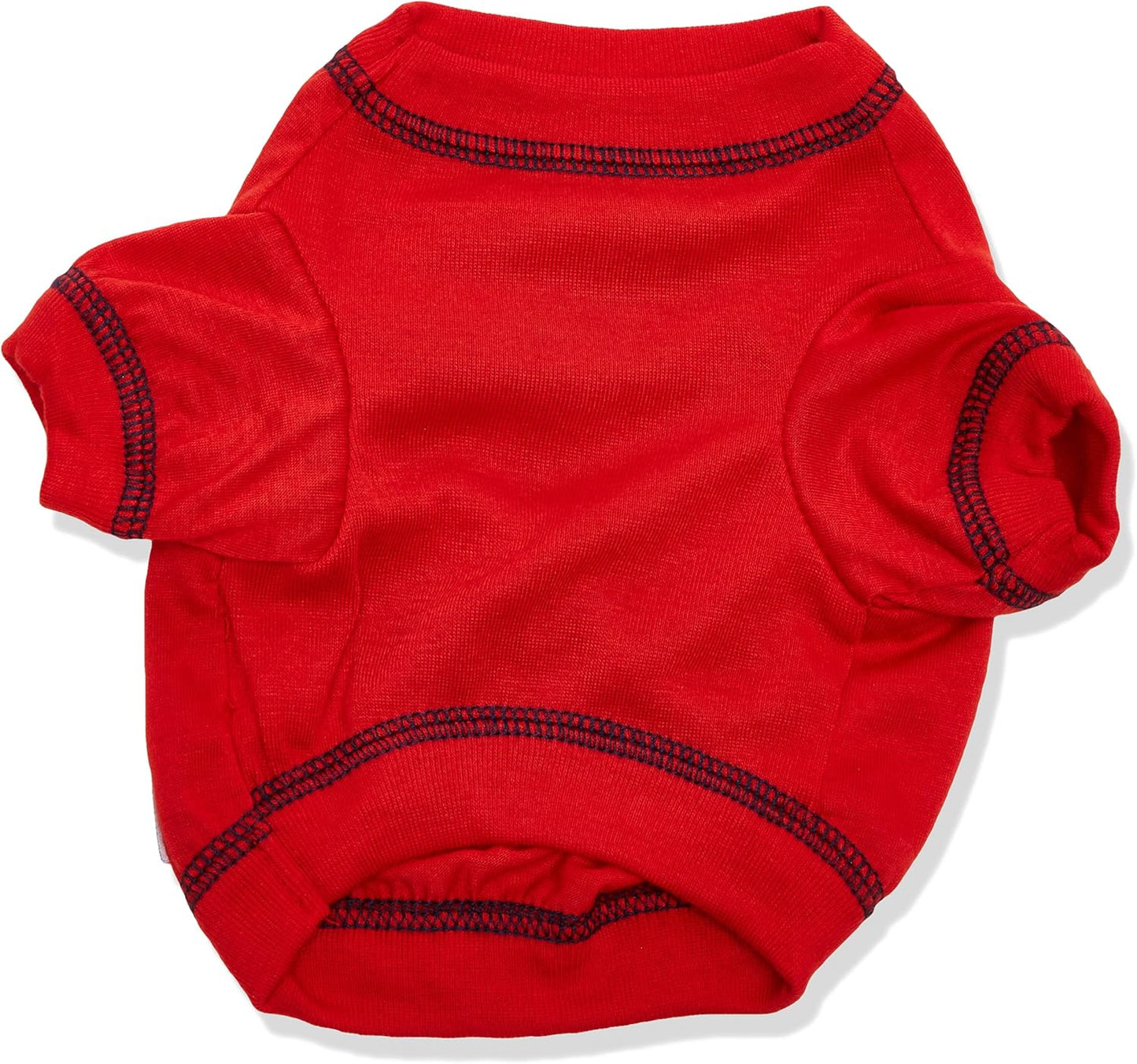 MLB Washington Nationals Dog T-Shirt, Small. - Licensed Shirt for Pets Team Colored with Team Logos. - Premium Stretchable Materials for The Comfort of Your Dog & cat.