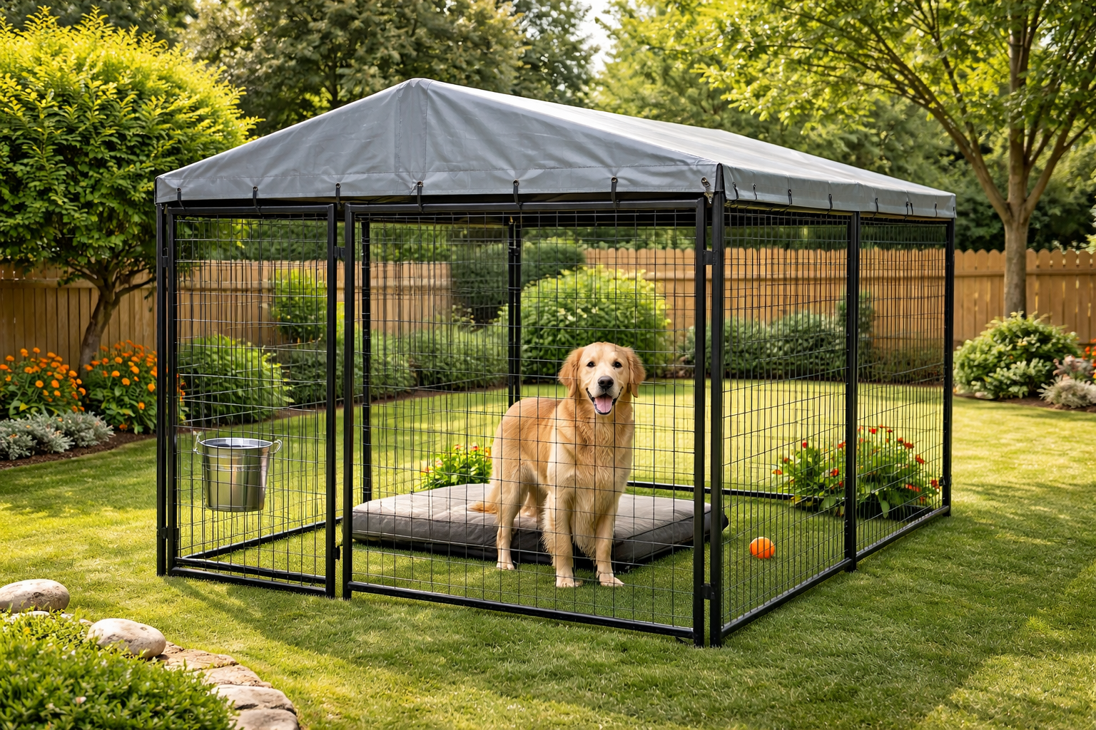 Best Outdoor Kennels for Safer Backyard Containment and More Reliable ...