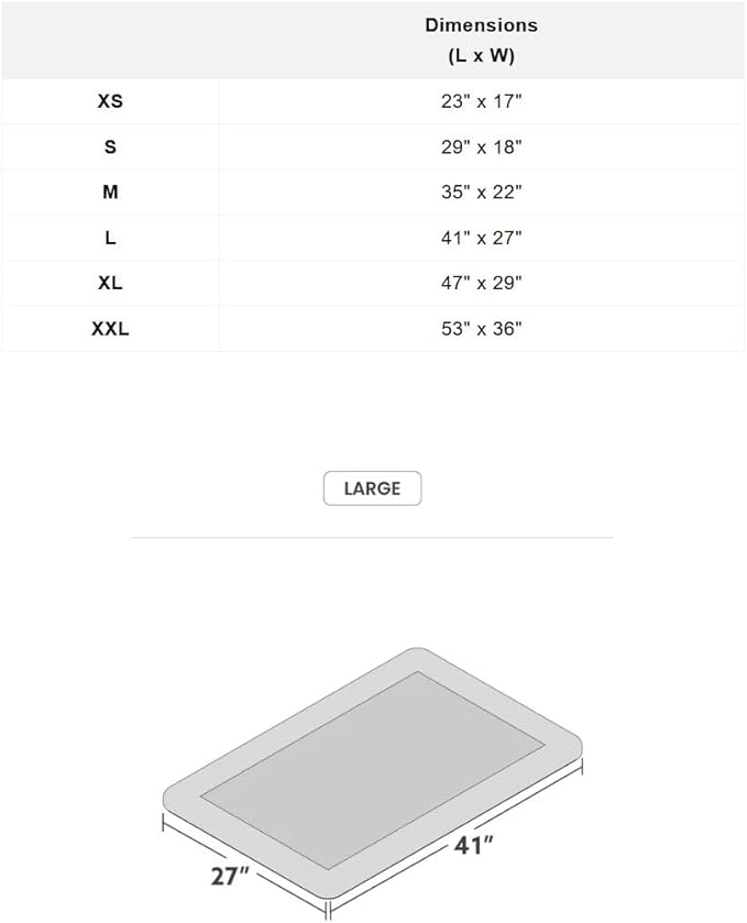 K9 Ballistics Tough Ripstop Dog Crate Pad - Durable, Machine Washable Kennel & Travel Mat for Large Dogs, 41 x 27 Fits 42" Wire Crates, Sage Green