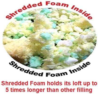 Dogbed4less XL Memory Foam Dog Bed for Medium to Large Dogs with Orthopedic Comfort, Waterproof Liner and Heavy Duty Nylon Cover 40X35 Pillow, Navy Blue