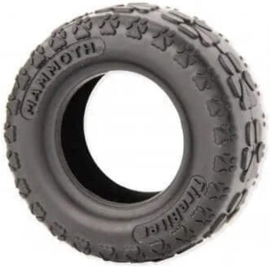 Mammoth TireBiterII – Natural Rubber Dog Toys for Extreme Chewers – Dog Toys for Extra Long Interactive Play – Aggressive Chewer Toys for Small - Medium Dogs - Medium 5”