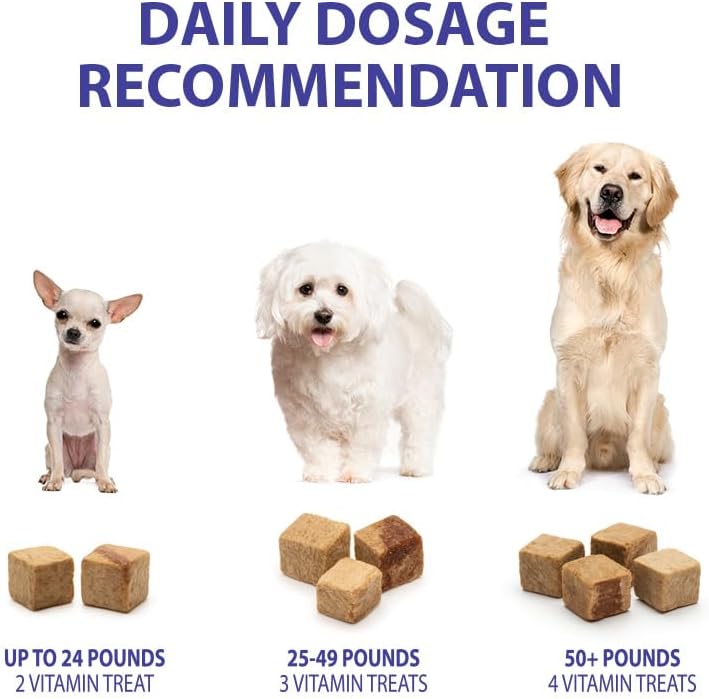 Peteyez Tear Stain Remover Vitamin Treats for Dogs - Support Eye Health & Reduce Itching & Tear Stain Buildup - 100% Natural Dog Treats w/Superfoods, Antioxidants & Nutrients - 8 oz (Chicken)