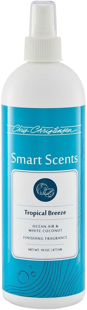 Chris Christensen Smart Scents Tropical Breeze Dog Cologne, Groom Like a Professional, Long Lasting, Designer Fragrances, 16 oz