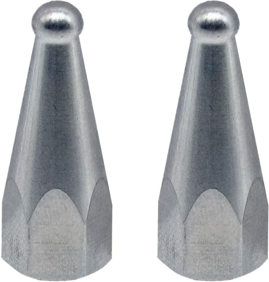 Dogtra Full Titanium Contact Points 1" Set of 2 – Female – Fits Most (Not for X-Series (280X & 1900X), 200iQ, GPS Fence, PATHFINDER2, Smart NoBark) – Hypoallergenic, Lightweight, for Sensitive Skin