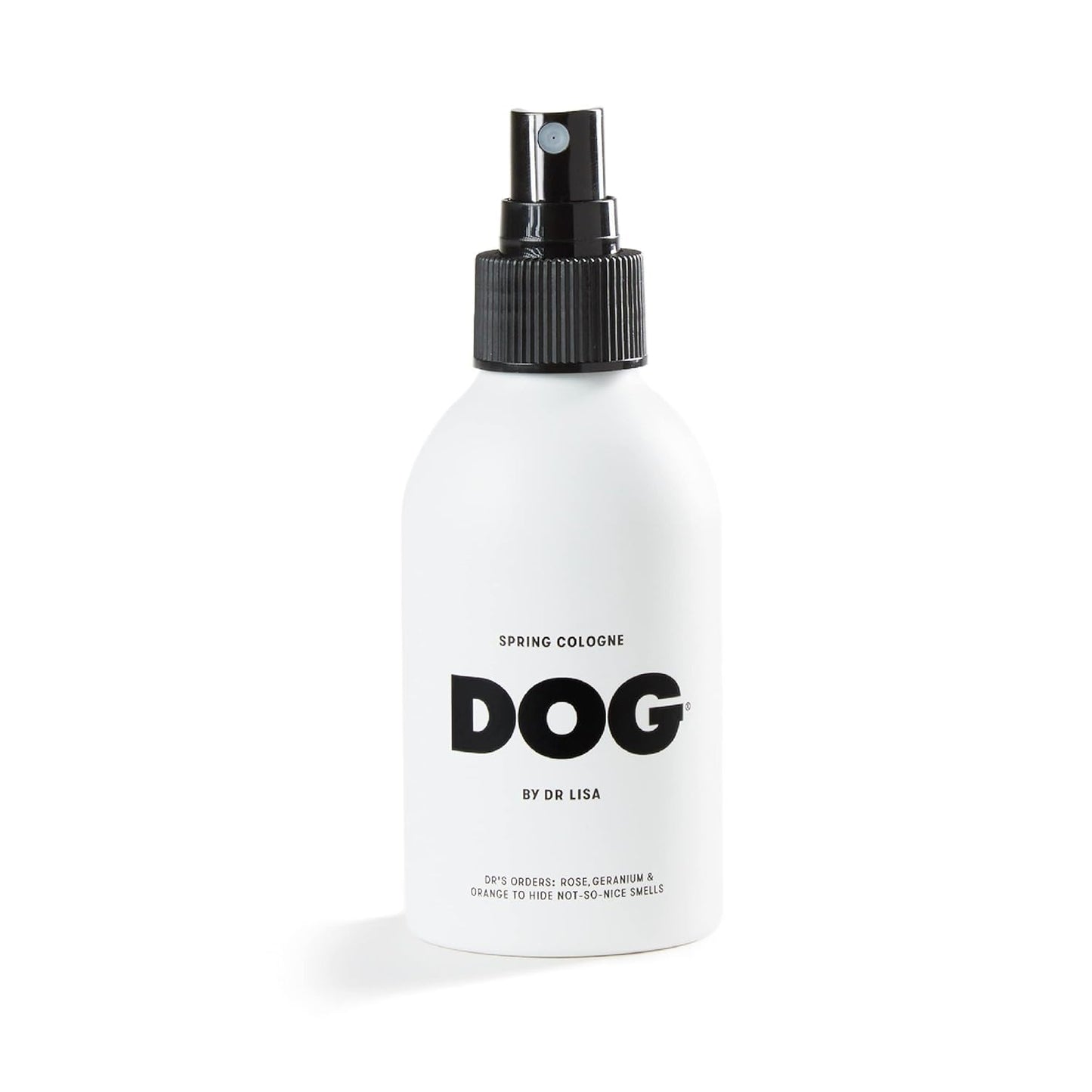DOG by Dr Lisa - Spring Cologne - With Rose Geranium and Orange - Natural Dog Perfume - Pet Deodorant Spray - Plant-Based Essential Oils - Vegan - 4.2oz