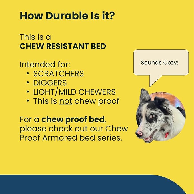 K9 Ballistics Tough Ripstop Dog Crate Pad - Durable, Machine Washable Kennel & Travel Mat for Puppies and Small Dogs, 29 x 18 fits 30” Wire Crate, Sandstone