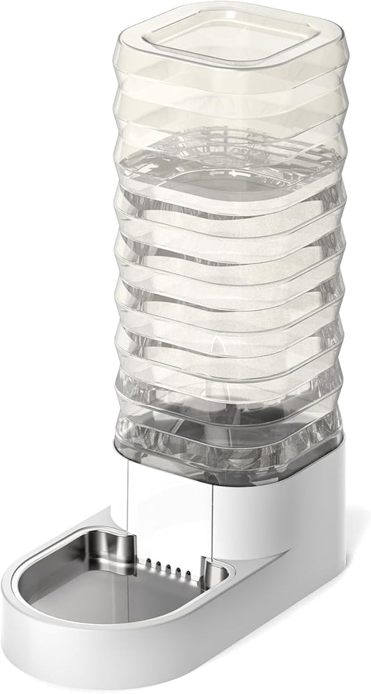 Gravity 8.5L Dog and Cat Water Bowl Dispenser, Automatic Stainless Steel Dog Water Bowl, 100% BPA-Free, Self-Filling Large Capacity Pet Water Feeder for Dogs and Cats