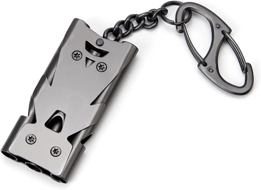 Whistle Emergency Whistles Keychain Rape Whistle Stainless Steel High Decibel Whistles … …