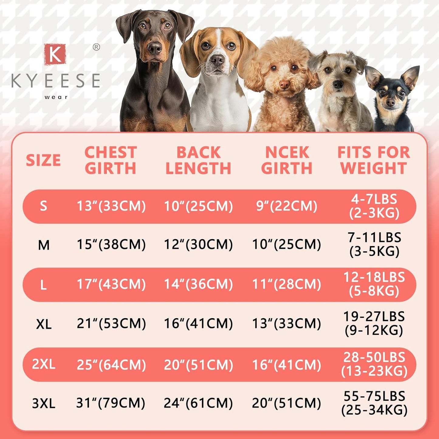 KYEESE 2Pack Dog Shirts Waffle for Small Dogs Stretchy Pet T-Shirts Lightweight Dog Tank Top Sleeveless Dogs Vest Breathable, X-Large, Blue+Grey