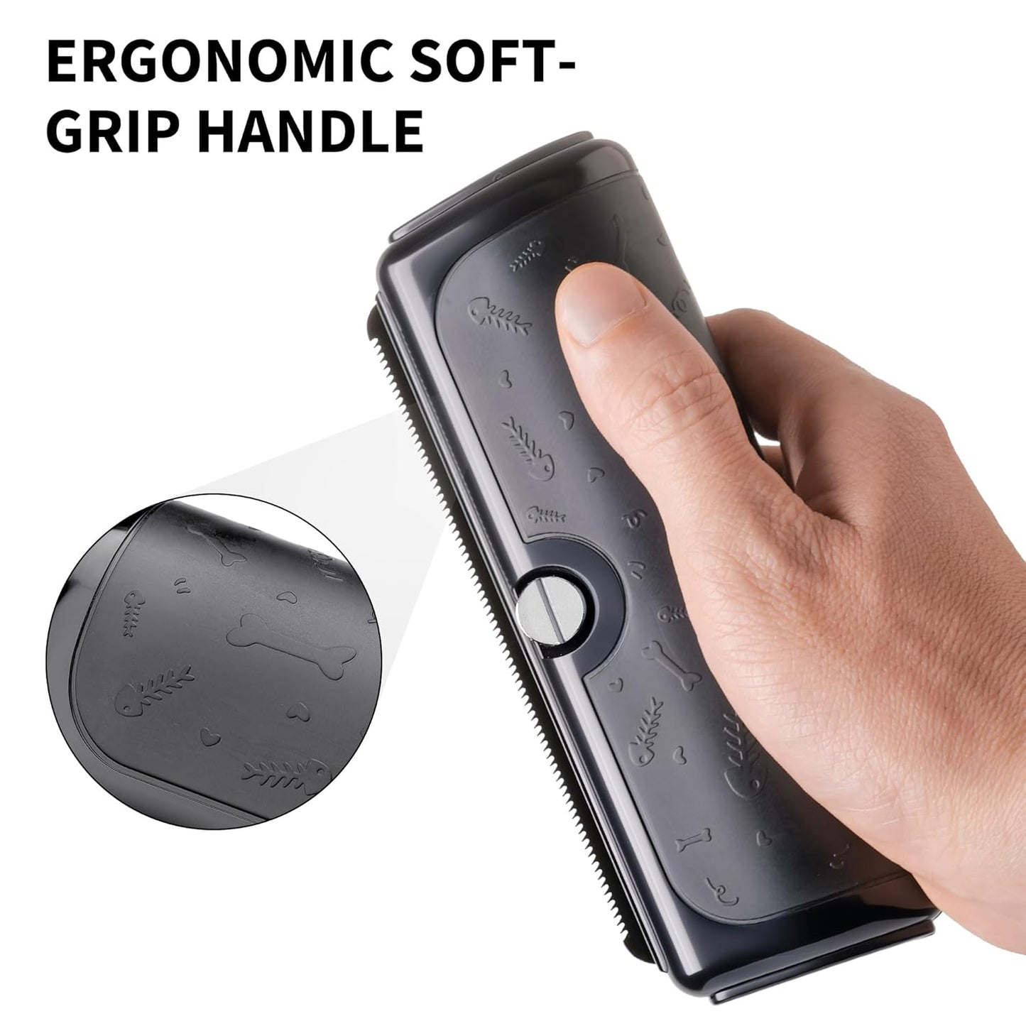 Deshedding Dog Brush and Grooming Tool – Pet Hair Remover Comb for Shedding, Easy Clean, Effective for Short and Long Hair, Professional Pet Grooming Brush for Dogs and Cats