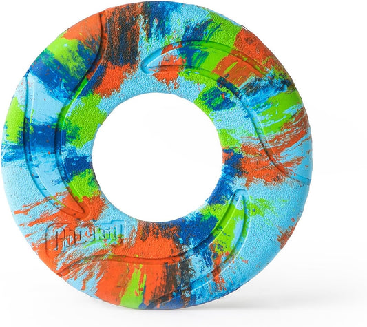 Chuckit! EcoFetch Flyer Rubber Dog Toy, Medium (8 Inch Diameter) Pack of 1, for Breeds 20-60 lbs