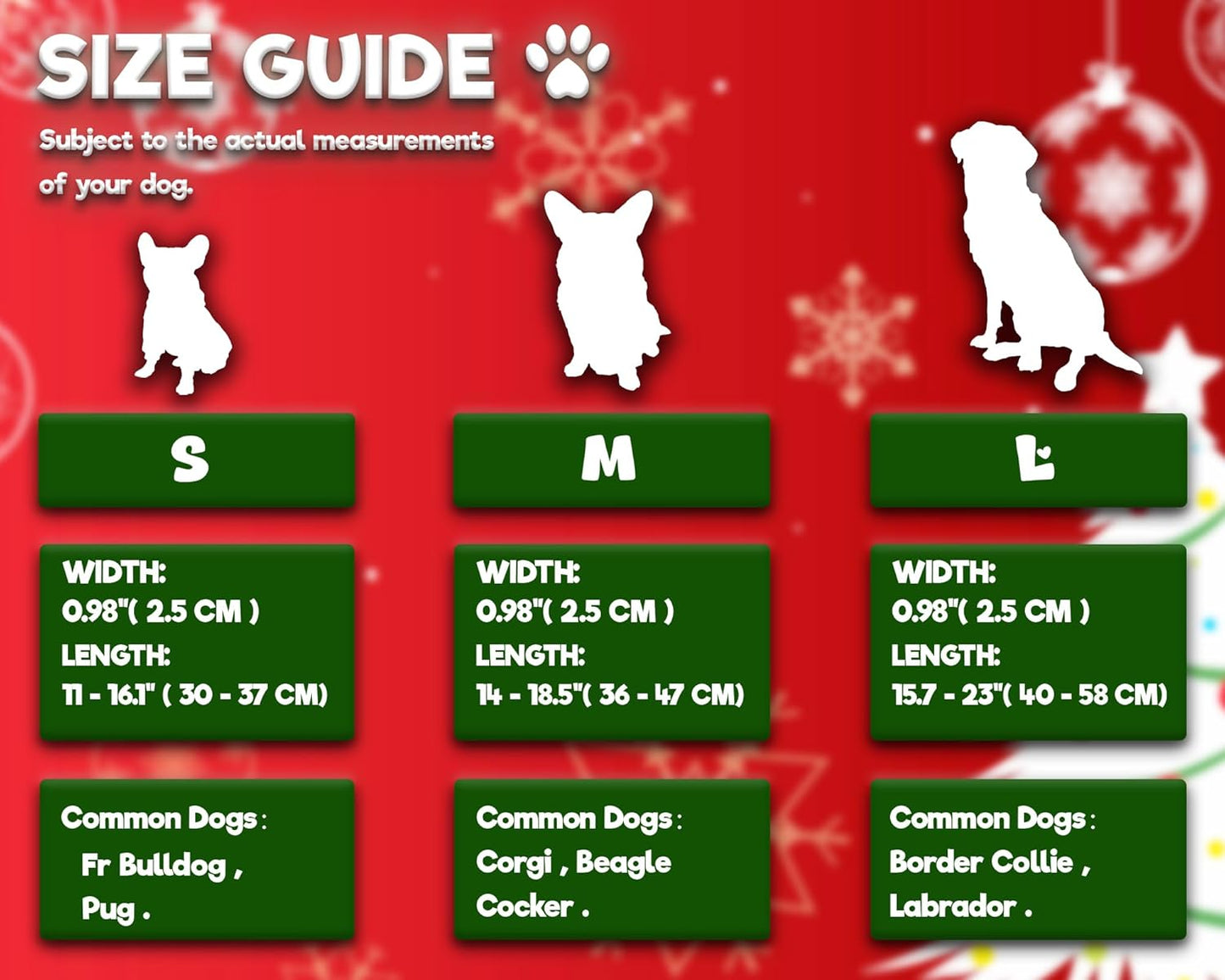 DOGWONG LED Dog Collar - Christmas Red Plaid Heavy Duty Light up Dog Collars - Rechargeable Waterproof - Lighted Dog Collars for Night Walking, Hiking, Camping(Red Plaid,M)