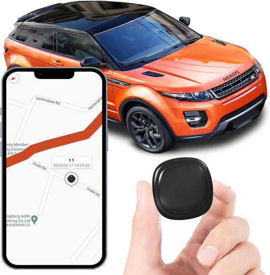Mini GPS Tracker for Vehicles-Tracker Device for Vehicles No Subscription No Monthly Fee Real-Time Car Tracker Device Hidden Magnetic Tracking for Cars Kids Dogs