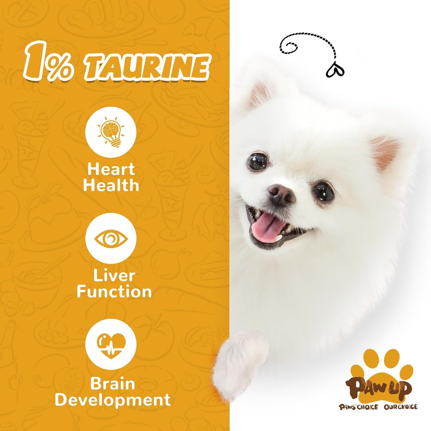 PAWUP Dog Treats Chicken Wrapped Pumpkin Biscuits, Rawhide and Gluten Free, w/Taurine Low Fat Chewy Training Treats,12.5 oz