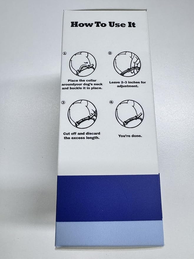 Flea and Tick Collar for Dogs, 1 Pack Flea Collar for Dogs with Natural Essential Oils, Waterproof & Adjustable Flea and Tick Prevention Collar for Small Medium Large Dogs & Puppies, Grey