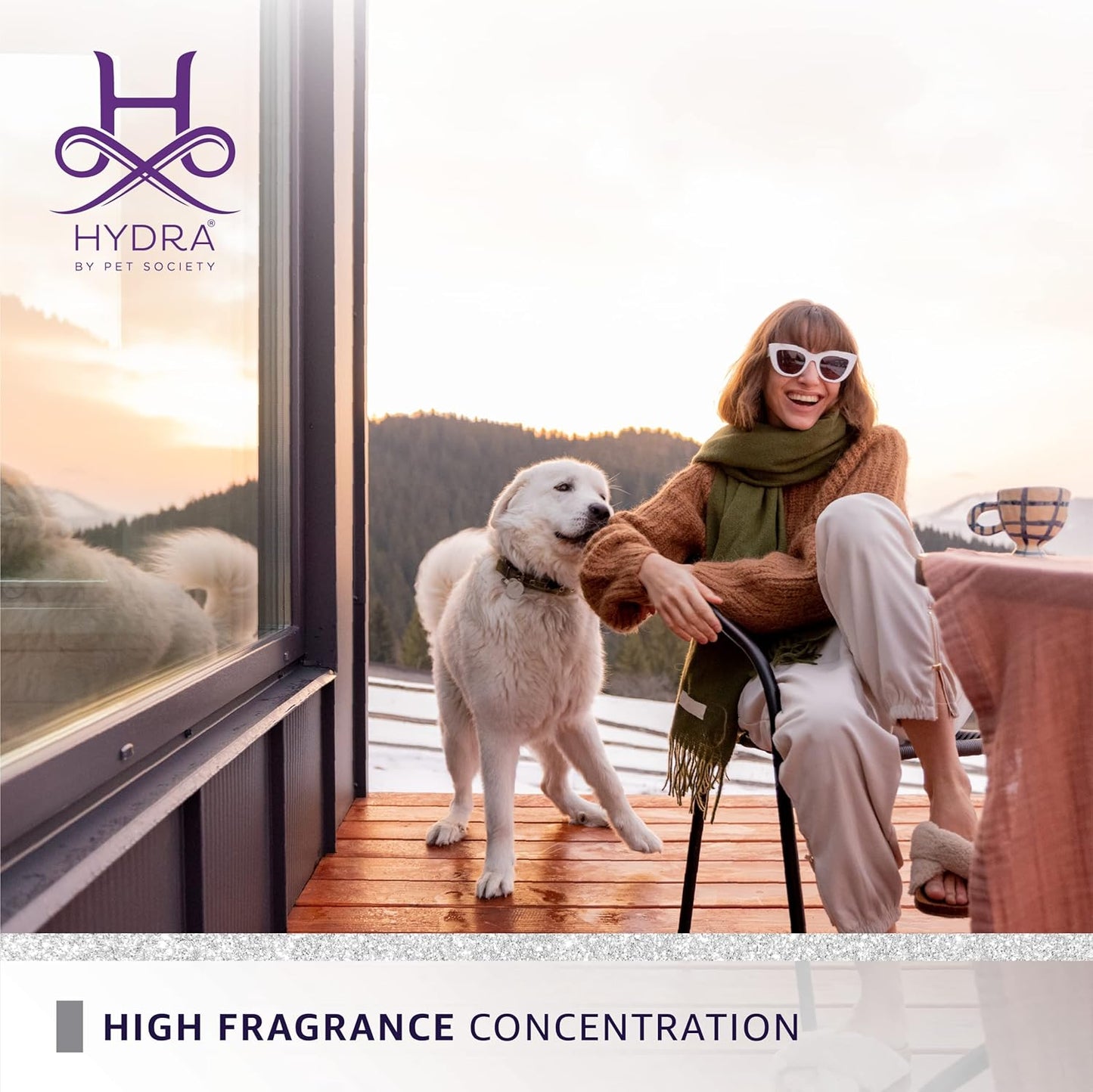 Hydra Groomers’ Forever Glow Cologne, Cat and Dog Cologne and Grooming Spray, 15 Fl Oz