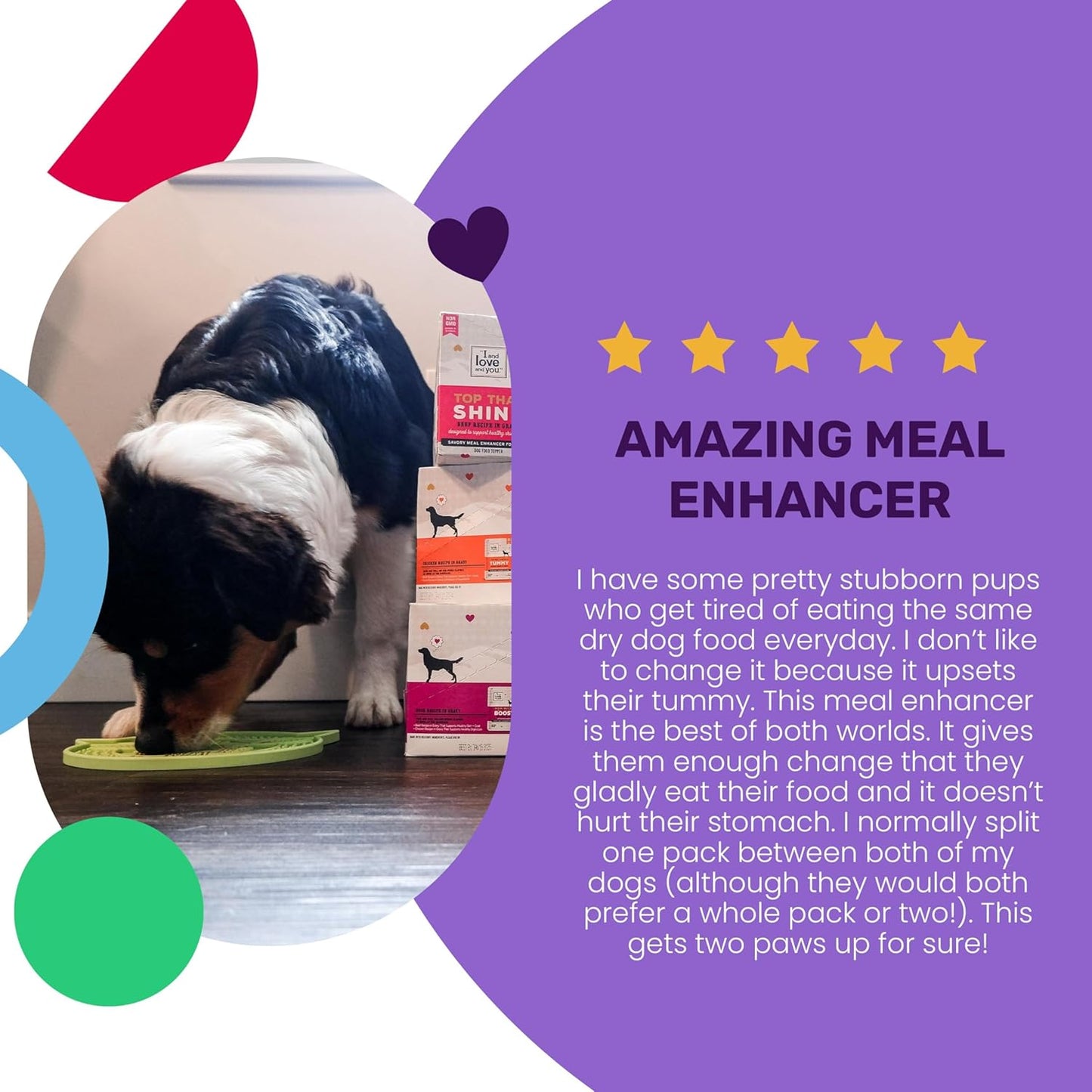 "I and love and you" Top That Tummy Wet Dog Food Pouch, Chicken Recipe In Gravy, 3 oz (Pack of 12)